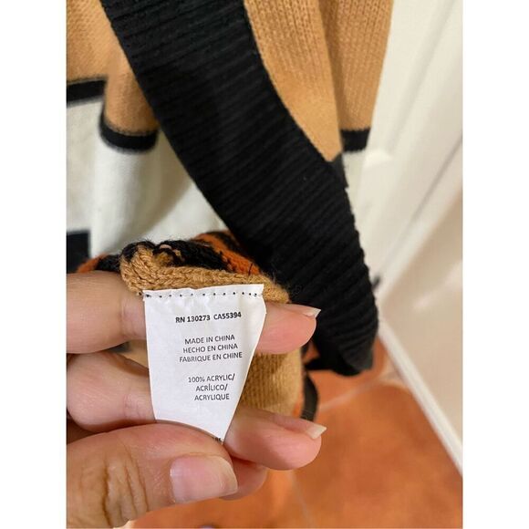 Wrangler Retro Open Front Striped Cardigan - Picture 3 of 4